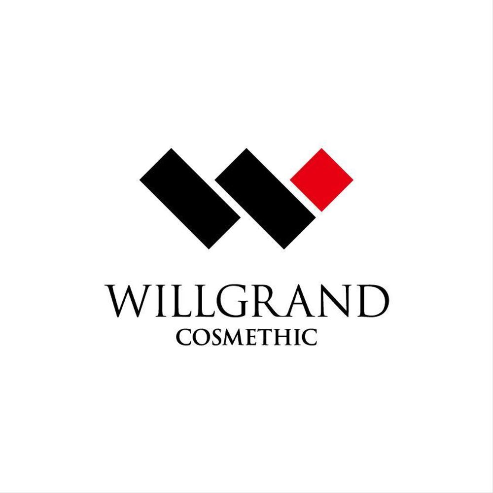 WILLGRAND COSMETHIC　様　ロゴマークデザイン案　レッド＆ブラック-01.jpg