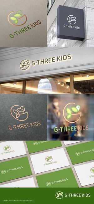 shirokuma_design (itohsyoukai)さんのG-THREE KIDS ㈱のロゴ作成への提案