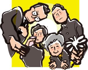関重信 (gebu)さんのお話の挿絵イラストへの提案