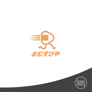 ロゴロゴ (yottofuruya)さんのおむすびやの看板のキャラクターロゴへの提案