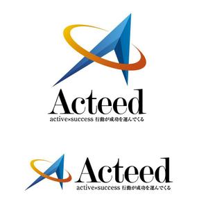 コムデザインルーム (com_design_room)さんの「株式会社  Acteed   , 株式会社  ACTEED」のロゴ作成への提案
