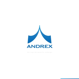 Ü design (ue_taro)さんのコンサルティング事業のサイトのANDREXのロゴへの提案