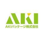 smileblueさんの「AKIパッケージ株式会社」のロゴ作成への提案