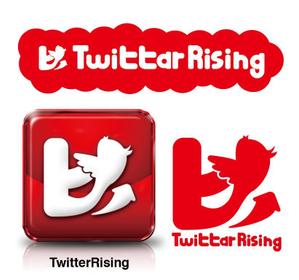 TAKA036 (TAKA036)さんの「t Rising」のロゴ作成への提案
