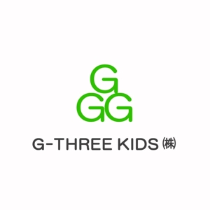 株式会社こもれび (komorebi-lc)さんのG-THREE KIDS ㈱のロゴ作成への提案