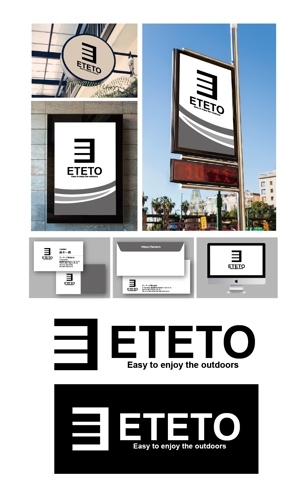 King_J (king_j)さんのアウトドアブランド「ETETO」のロゴへの提案
