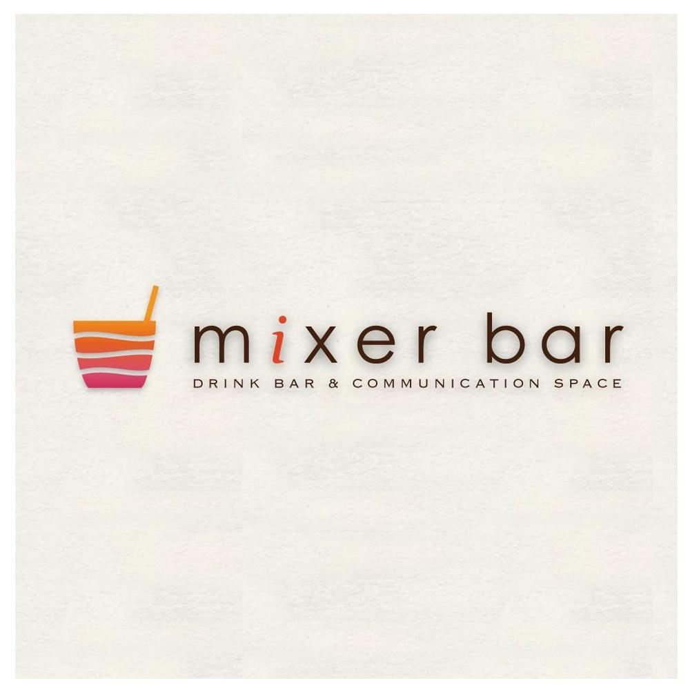 新業態「MIXERBAR」ロゴイラスト作成依頼