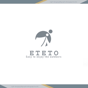 XL@グラフィック (ldz530607)さんのアウトドアブランド「ETETO」のロゴへの提案