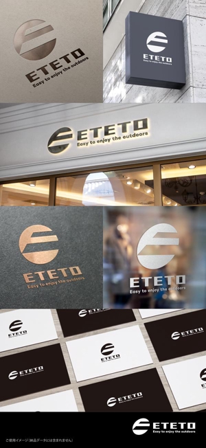 shirokuma_design (itohsyoukai)さんのアウトドアブランド「ETETO」のロゴへの提案
