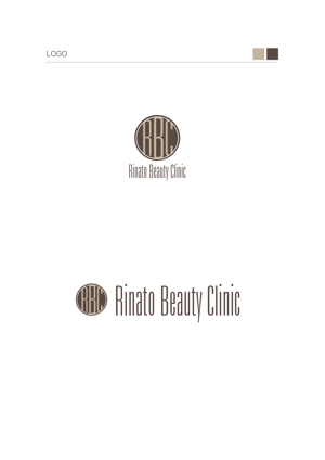 IZNAK Design  (iznak)さんの美容皮膚科　「Rinato Beauty Clinic」 のロゴへの提案