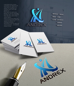 drkigawa (drkigawa)さんのコンサルティング事業のサイトのANDREXのロゴへの提案