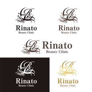 KOZ-DESIGN (saki8)さんの美容皮膚科　「Rinato Beauty Clinic」 のロゴへの提案