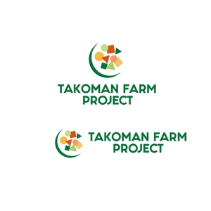 calimbo goto (calimbo)さんの菓子店の「TAKOMAN　FARM　PROJECT」のロゴへの提案