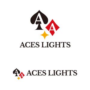 tsujimo (tsujimo)さんのアパレルブランド「ACES LIGHTS」のロゴへの提案