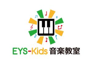 tora (tora_09)さんのEYS-Kids音楽教室のロゴへの提案