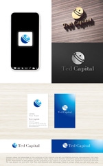 tog_design (tog_design)さんの海外M&A,海外スタートアップ投資アドバイザーの「Ted Capital」 のロゴ作成への提案