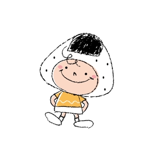 marukei (marukei)さんのおむすびやの看板のキャラクターロゴへの提案