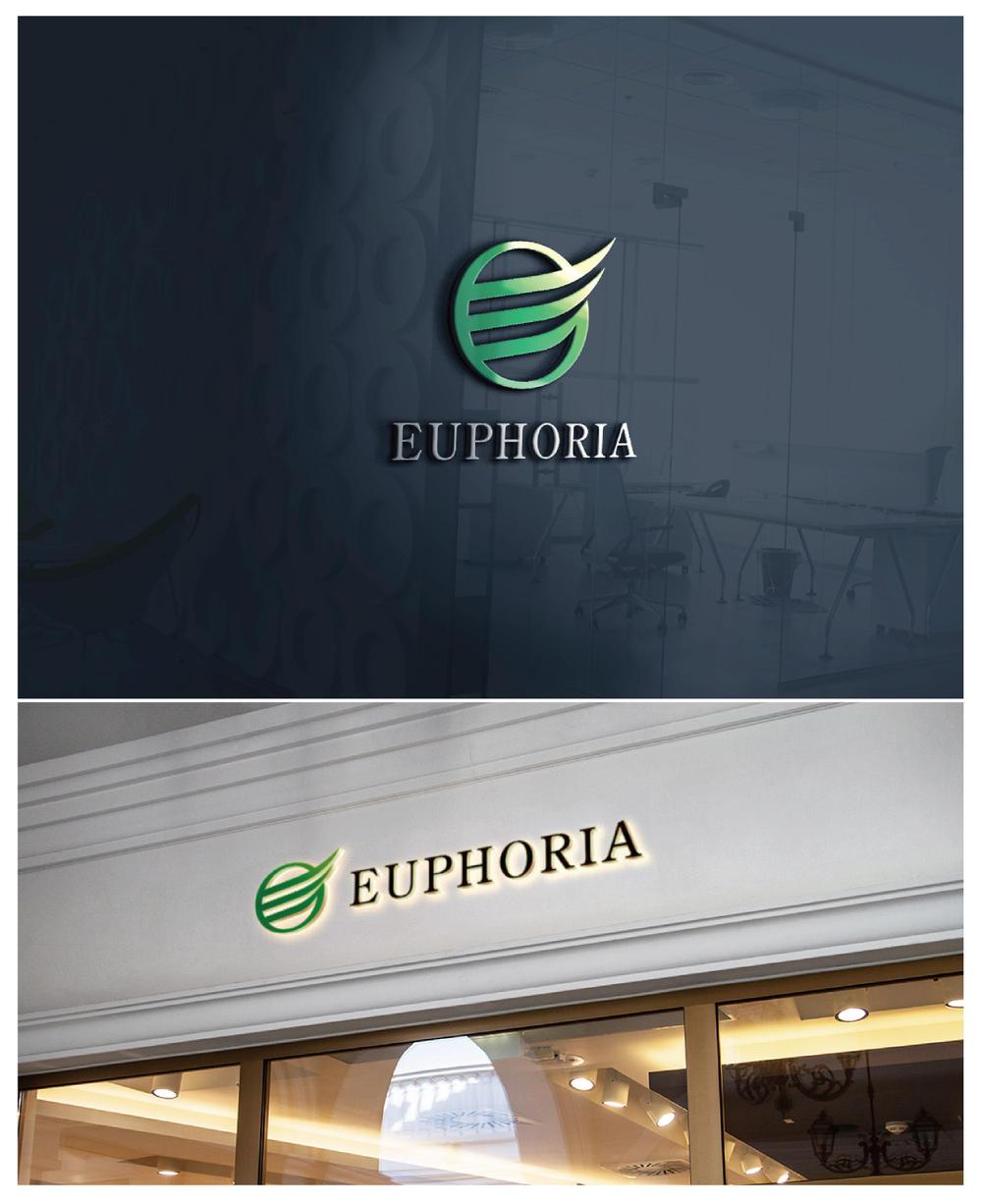 保険代理店業　「ユーフォリア」のロゴ