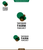 queuecat (queuecat)さんの菓子店の「TAKOMAN　FARM　PROJECT」のロゴへの提案