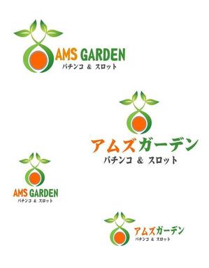 cebuさんの「パチンコ＆スロット　アムズガーデン（AMS GARDEN）」のロゴ作成への提案
