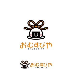 mu_cha (mu_cha)さんのおむすびやの看板のキャラクターロゴへの提案