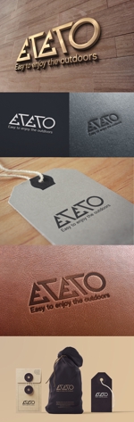 株式会社バッファロー (buffalo66)さんのアウトドアブランド「ETETO」のロゴへの提案