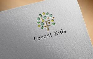 P Design (DesignStudio)さんの児童発達支援教室「Forest Kids」のロゴへの提案