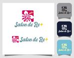 Silver_Design (Silver_Design)さんのエステティックサロン【Salon de Re+】のロゴへの提案