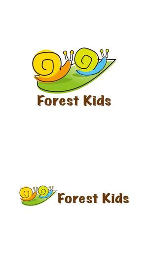 serve2000 (serve2000)さんの児童発達支援教室「Forest Kids」のロゴへの提案