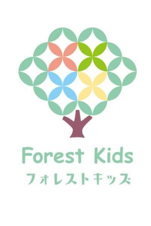 やしじま ()さんの児童発達支援教室「Forest Kids」のロゴへの提案