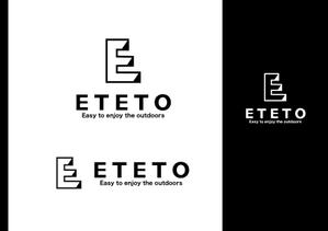 sametさんのアウトドアブランド「ETETO」のロゴへの提案