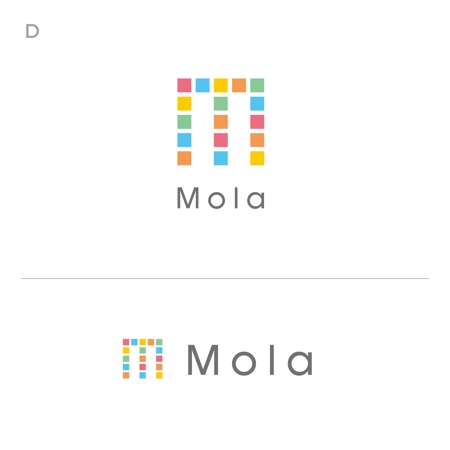 Naroku Design ()さんの人生に役立つ情報を網羅する情報を掲載したウェブサイト「Mola」のロゴ作成への提案