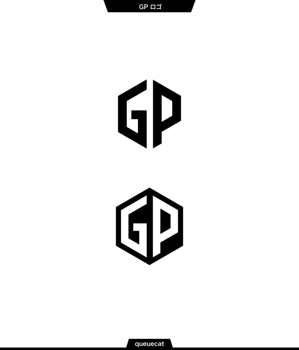 アパレル「GP」のロゴ