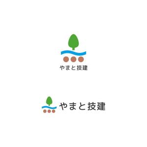 Yolozu (Yolozu)さんの水道工事、建築工事の「やまと技建」のロゴへの提案
