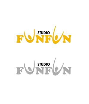 hims001さんの「STUDIOFUNFUN」のロゴ作成（切り出し文字看板などにも使う可能性あり）への提案