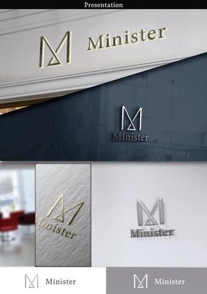 hayate_design (hayate_desgn)さんの保険・コンサル会社「Minister」のロゴへの提案