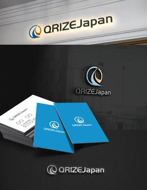 D.R DESIGN (Nakamura__)さんの物品販売店「QRIZEJapan」のロゴへの提案