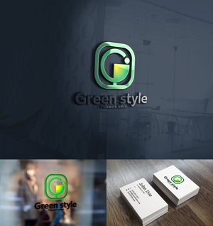 中津留　正倫 (cpo_mn)さんのテレワークオフィス　「Green style」のロゴ制作への提案