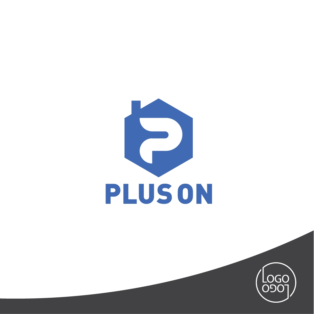 株式会社　PLUS　ON　のロゴ