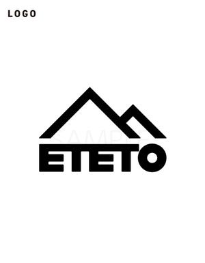 tama design (tamamitu1030)さんのアウトドアブランド「ETETO」のロゴへの提案