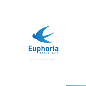 Ü design (ue_taro)さんの保険代理店業　「ユーフォリア」のロゴへの提案