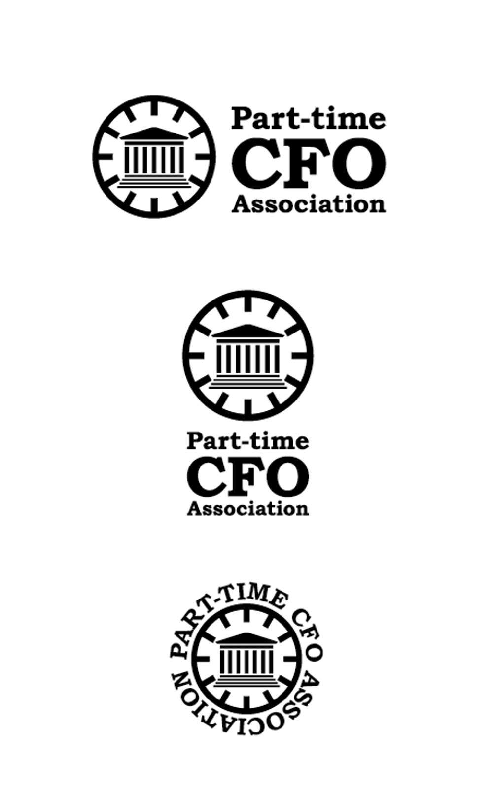 一般社団法人非常勤CFO協会のロゴ作成
