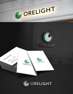 D.R DESIGN (Nakamura__)さんのゲーム開発会社「ORELIGHT」のロゴへの提案