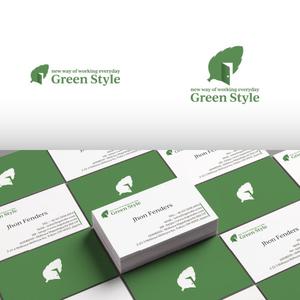 YUKUMO ()さんのテレワークオフィス　「Green style」のロゴ制作への提案