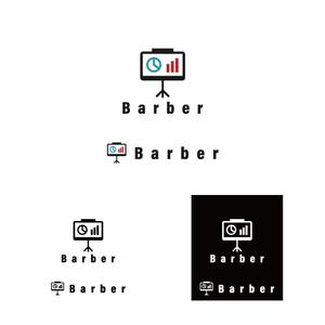 BUTTER GRAPHICS (tsukasa110)さんのプレゼン企画会社「Barber」のロゴ募集への提案