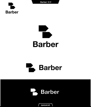 queuecat (queuecat)さんのプレゼン企画会社「Barber」のロゴ募集への提案