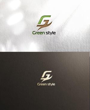 NJONESKYDWS (NJONES)さんのテレワークオフィス　「Green style」のロゴ制作への提案