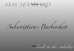 AS (jias2020)さんの理容室/業界初サブスクサロン『FRANK'S BARBER RESERVE』のチラシへの提案