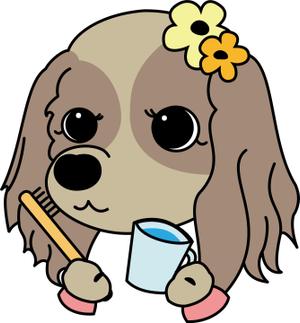 moon3 ()さんの歯科医院のキャラクターデザイン「キャバリア犬」への提案