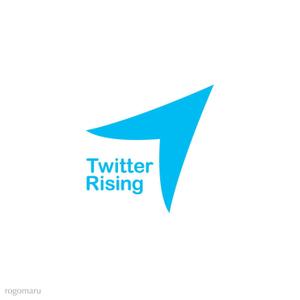 ロゴ研究所 (rogomaru)さんの「t Rising」のロゴ作成への提案